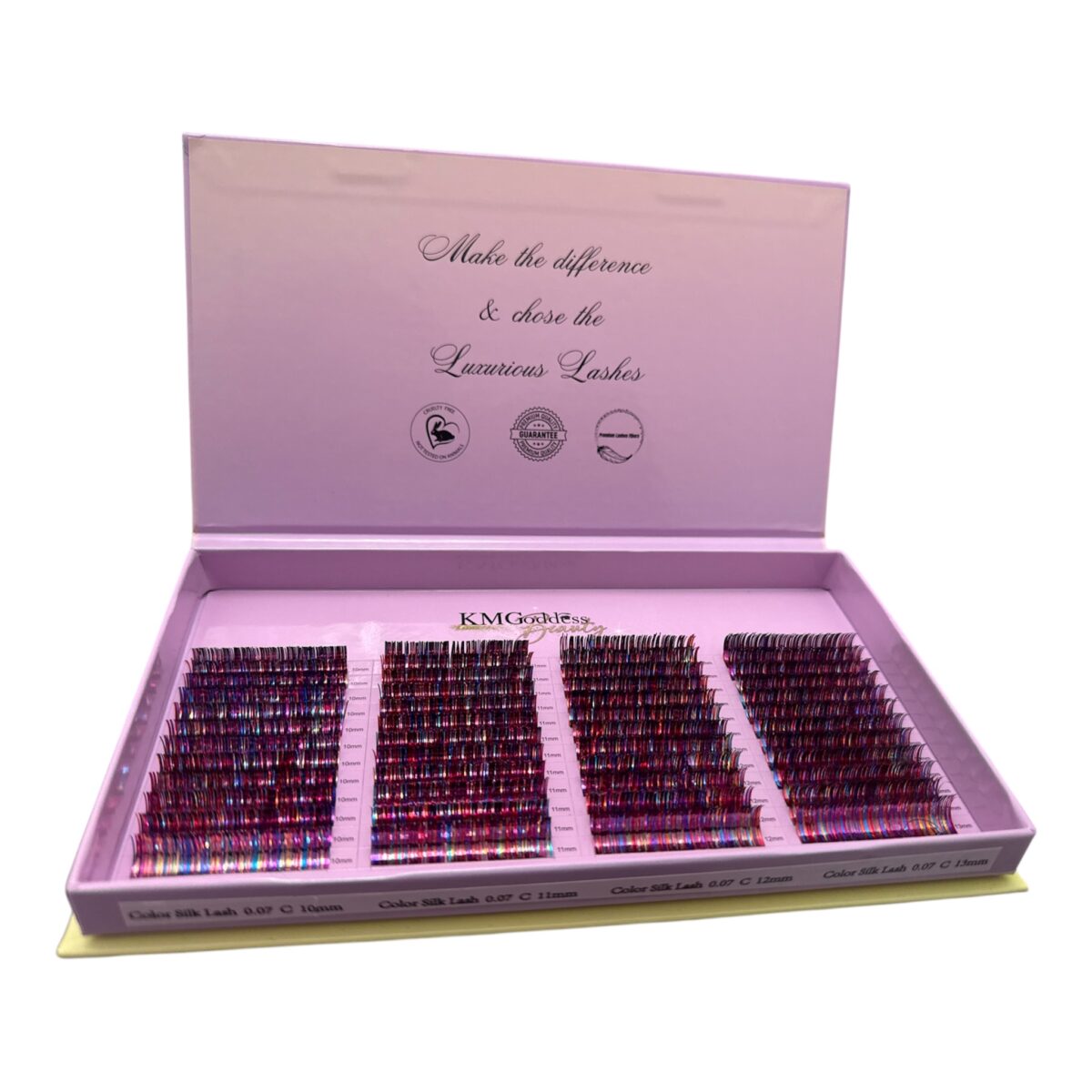 Cils effet métallique 10/11/12/13 Mix and match – Image 1