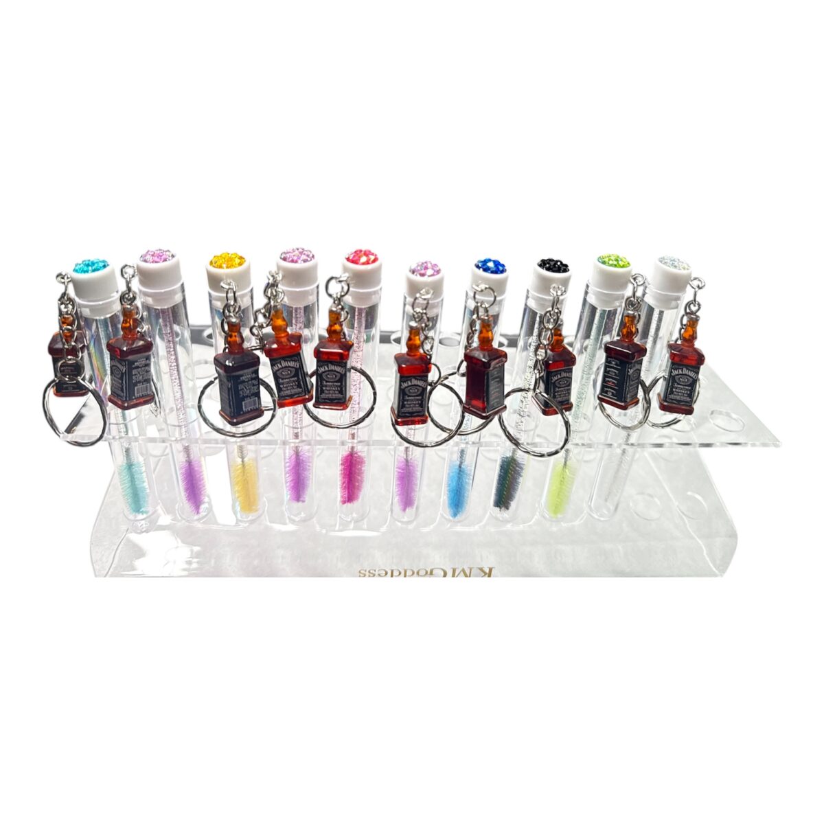 Brosse pour cils en tube Whisky x 10 – Image 1