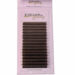 Extensions de Cils 5D W Marron Chocolat – Volume Doux & Naturel | KMGoddess 16lignes